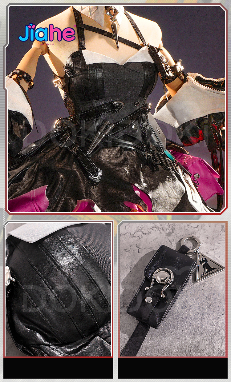 Quality Anime Cosplay - Laevatain Cosplay Costume Game Arknights:Endfield Laevatain