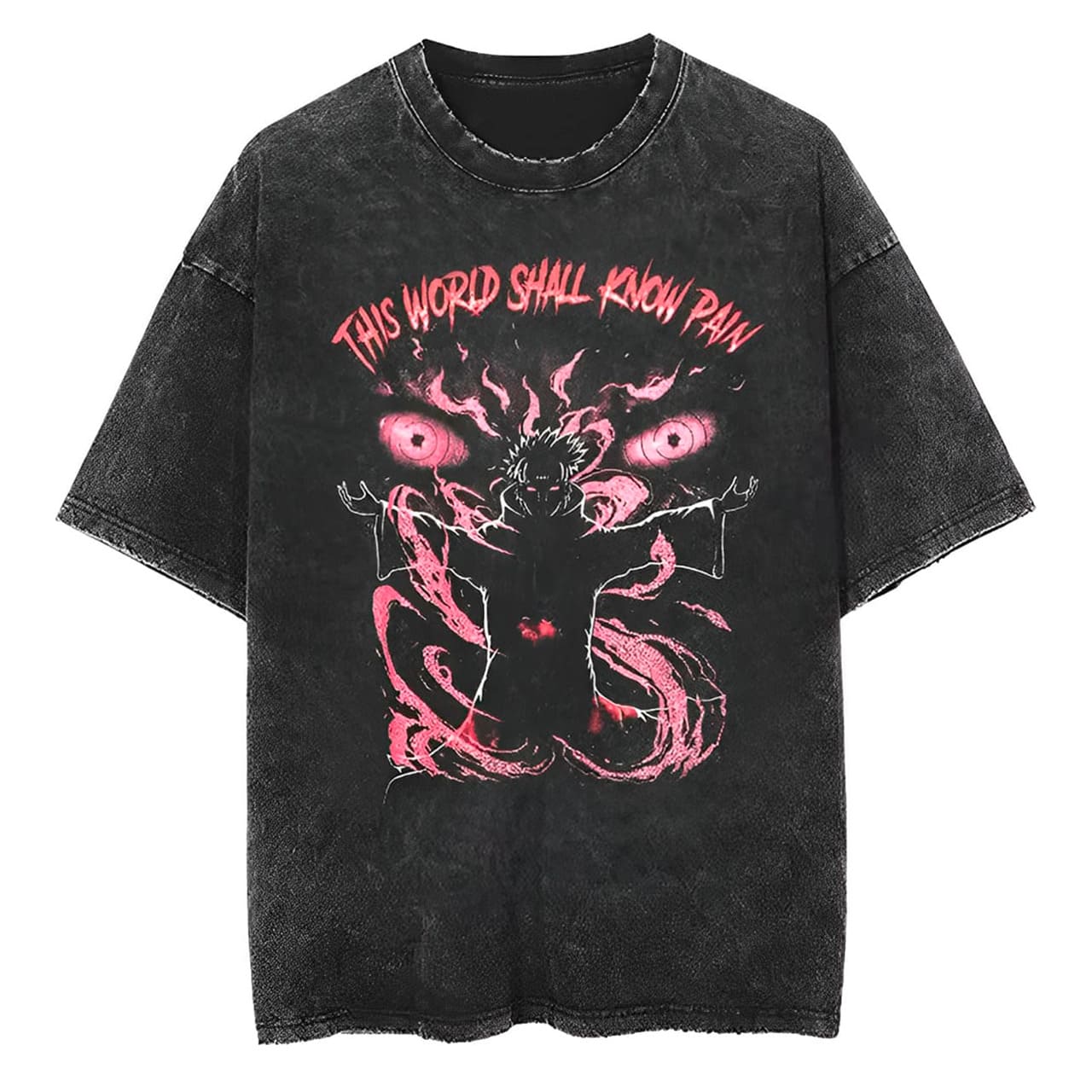 Anime Cosplay Naruto - Naruto Pain T Shirt Rinnegan Eyes