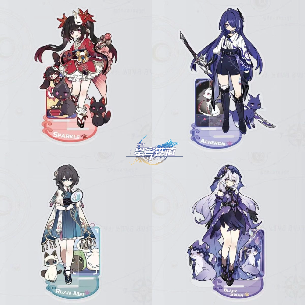 Anime Cosplay Roleplay - Honkai Star Rail Acrylic Stand Figure