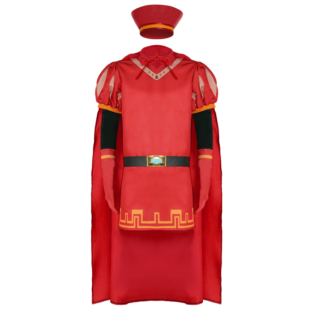 Lord Farquaad Cosplay Costume  - Anime Cosplay With Red Hair incelemesi ve fiyatı