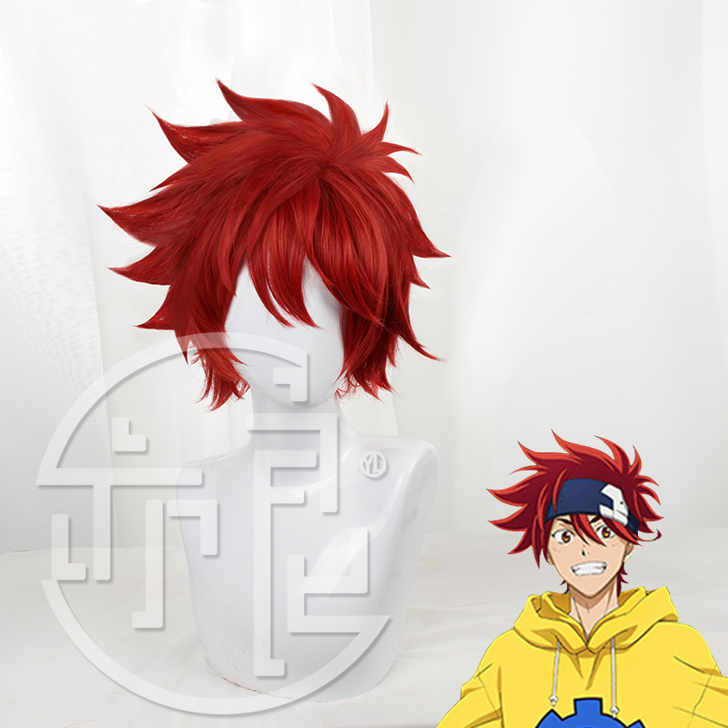 Anime SK8 the Infinity Reki Co - Anime Cosplay With Red Hair incelemesi ve fiyatı