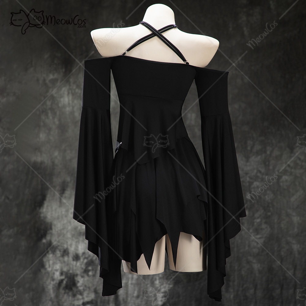 MEOWCOS Women's Gothic Black T - Anime Cosplay Com incelemesi ve fiyatı