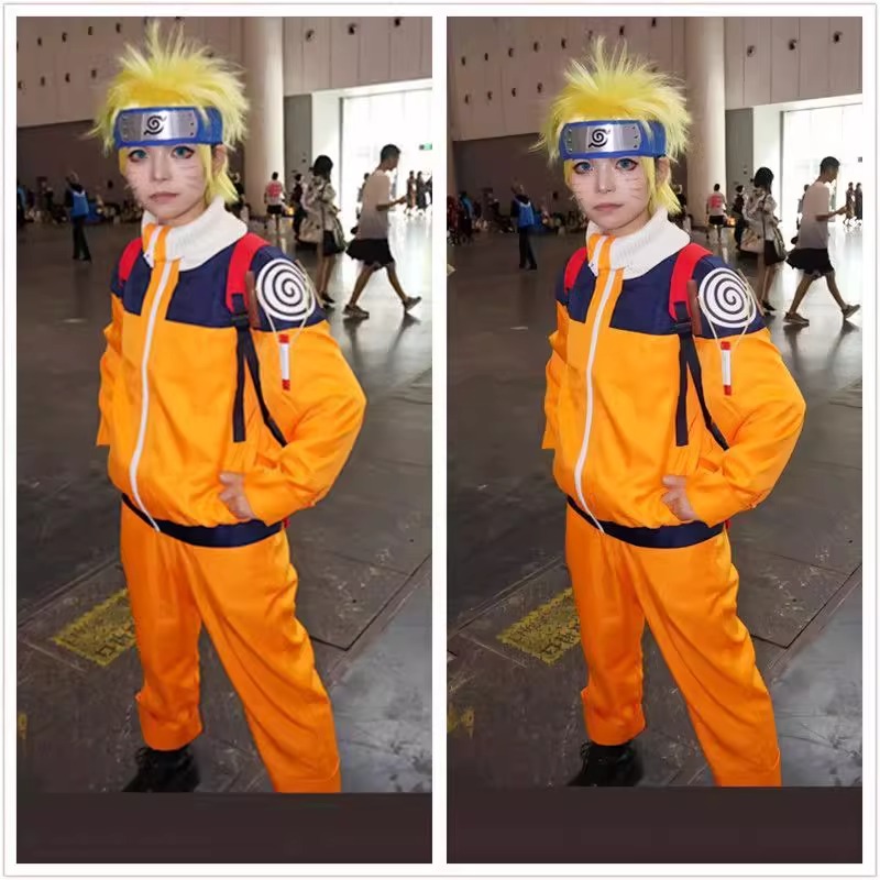 Uzumaki Cosplay Costume Orange - Anime Cosplay Naruto incelemesi ve fiyatı