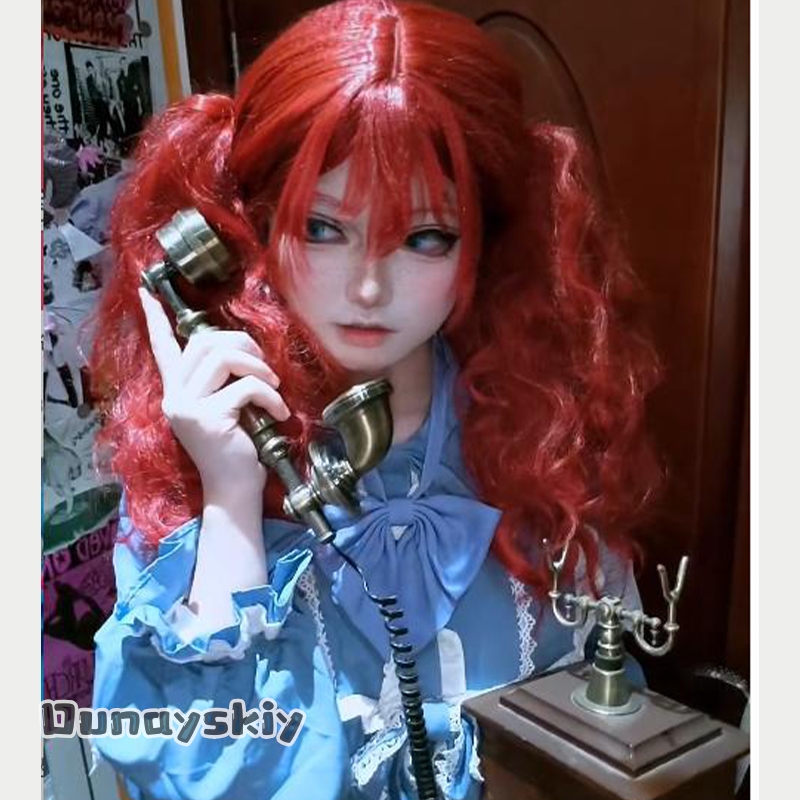 Hemera*/Poppy Game Cosplay Cos - Anime Cosplay With Red Hair incelemesi ve fiyatı