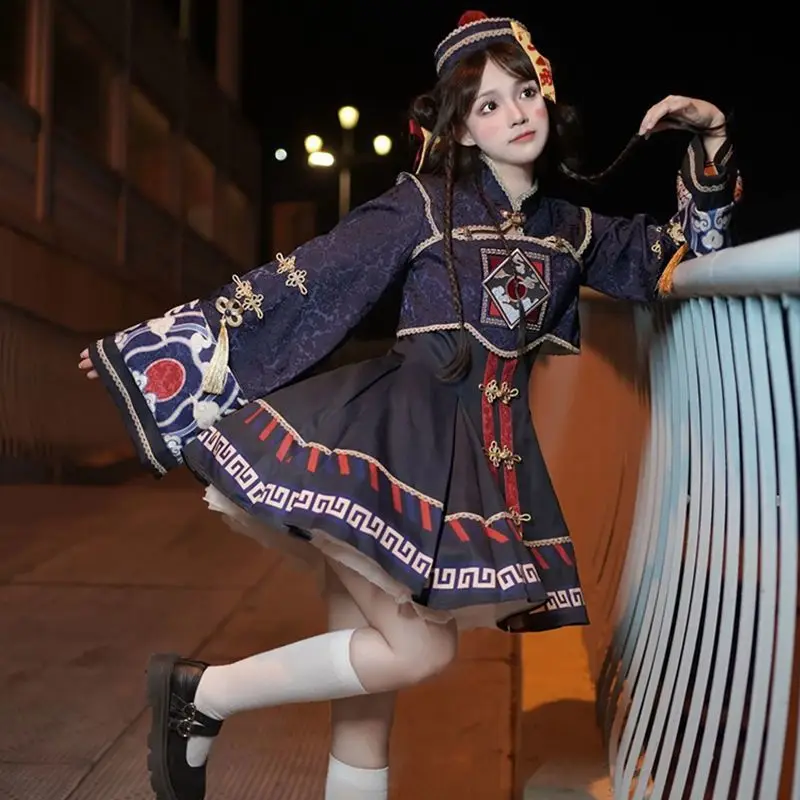 Lolita Chinese Style Sweet Dre - Anime Cosplay Dress For Women incelemesi ve fiyatı