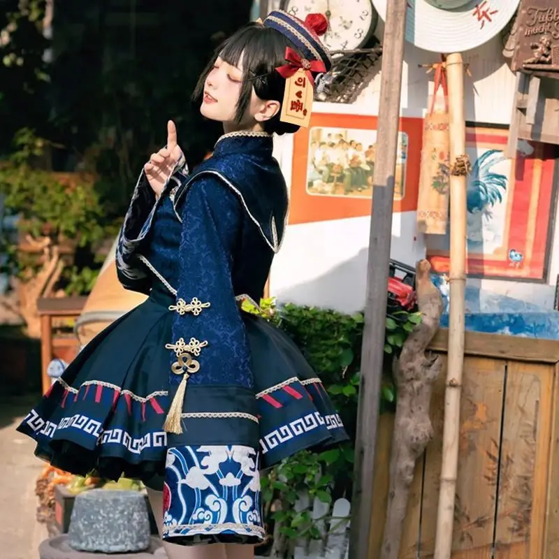 Lolita Chinese Style Sweet Dre - Anime Cosplay Dress For Women incelemesi ve fiyatı