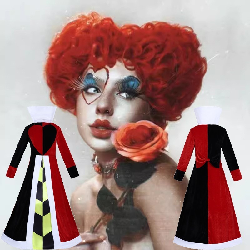 Queen Anime Red Heart Movie Co - Anime Cosplay With Red Hair incelemesi ve fiyatı