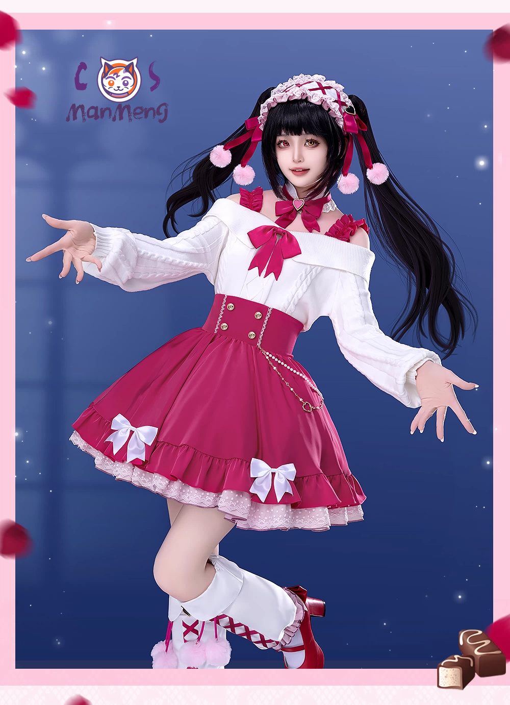 Anime DATE A LIVE Tokisaki Kur - Anime Cosplay Live incelemesi ve fiyatı