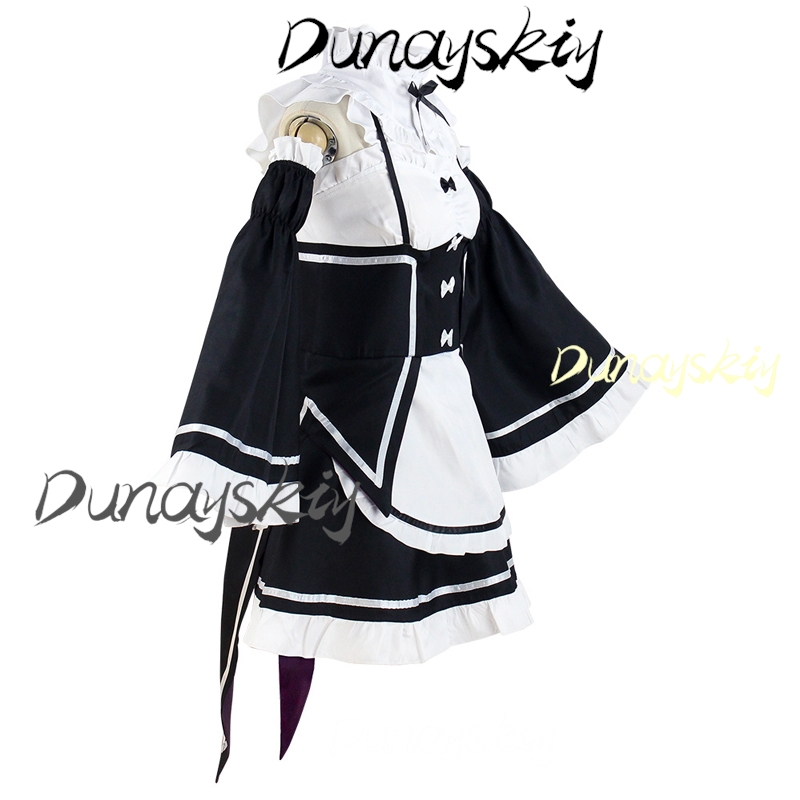 Rem Ram Cosplay Costume Anime  - Anime Cosplay Live incelemesi ve fiyatı