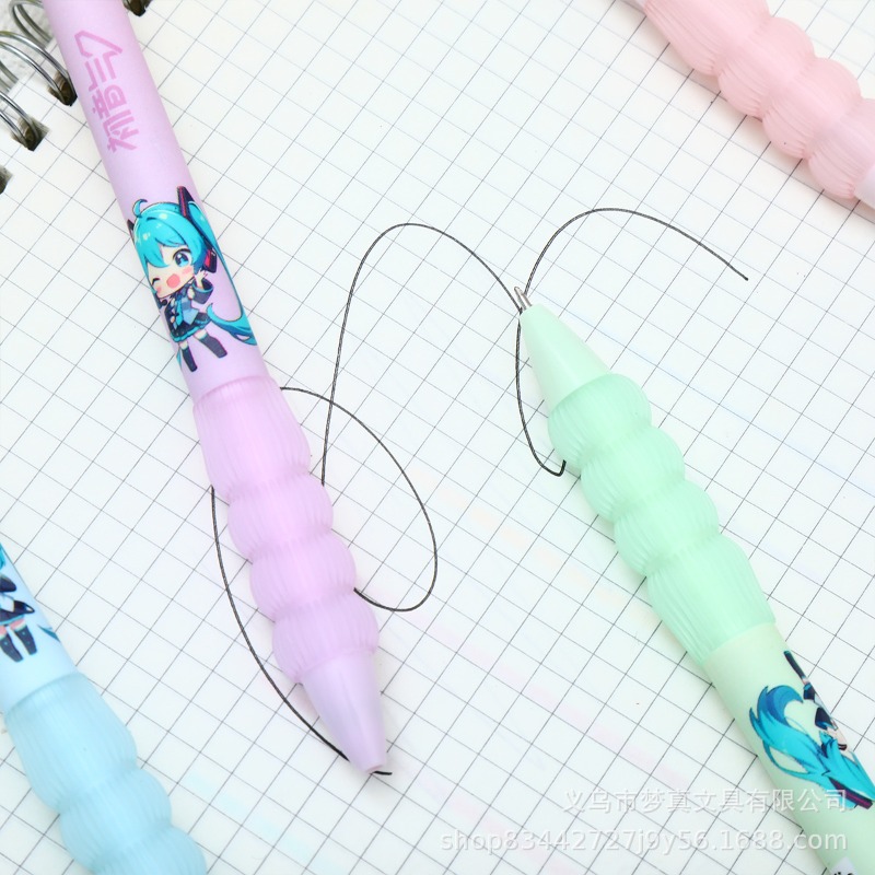 Kawaii Hatsune Miku Gel Pen Cu - Anime Cosplay Ai incelemesi ve fiyatı