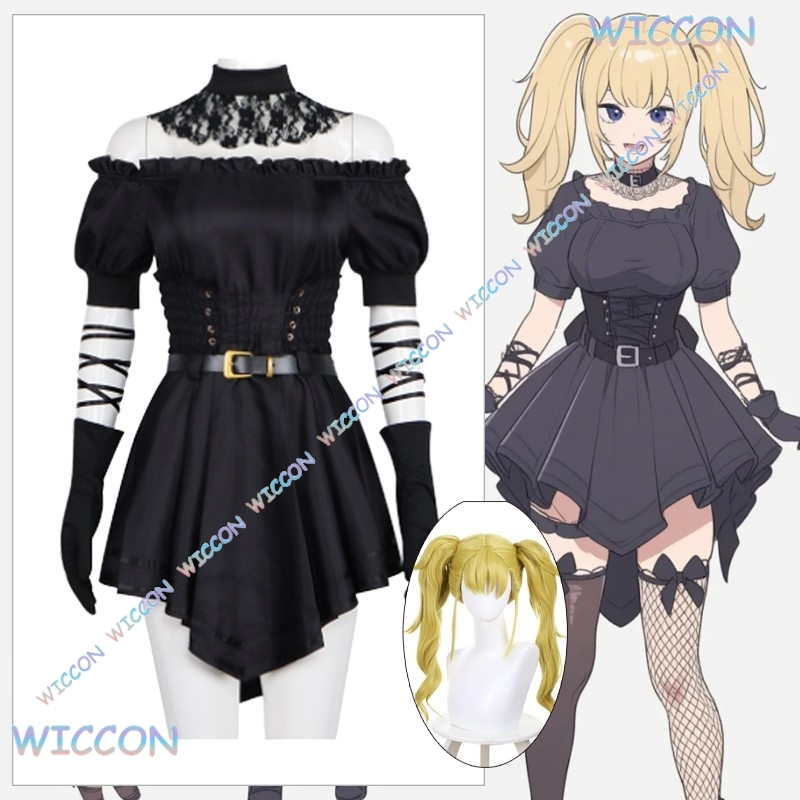 Ani Cosplay Dress Black Gothic - Anime Cosplay Ai incelemesi ve fiyatı