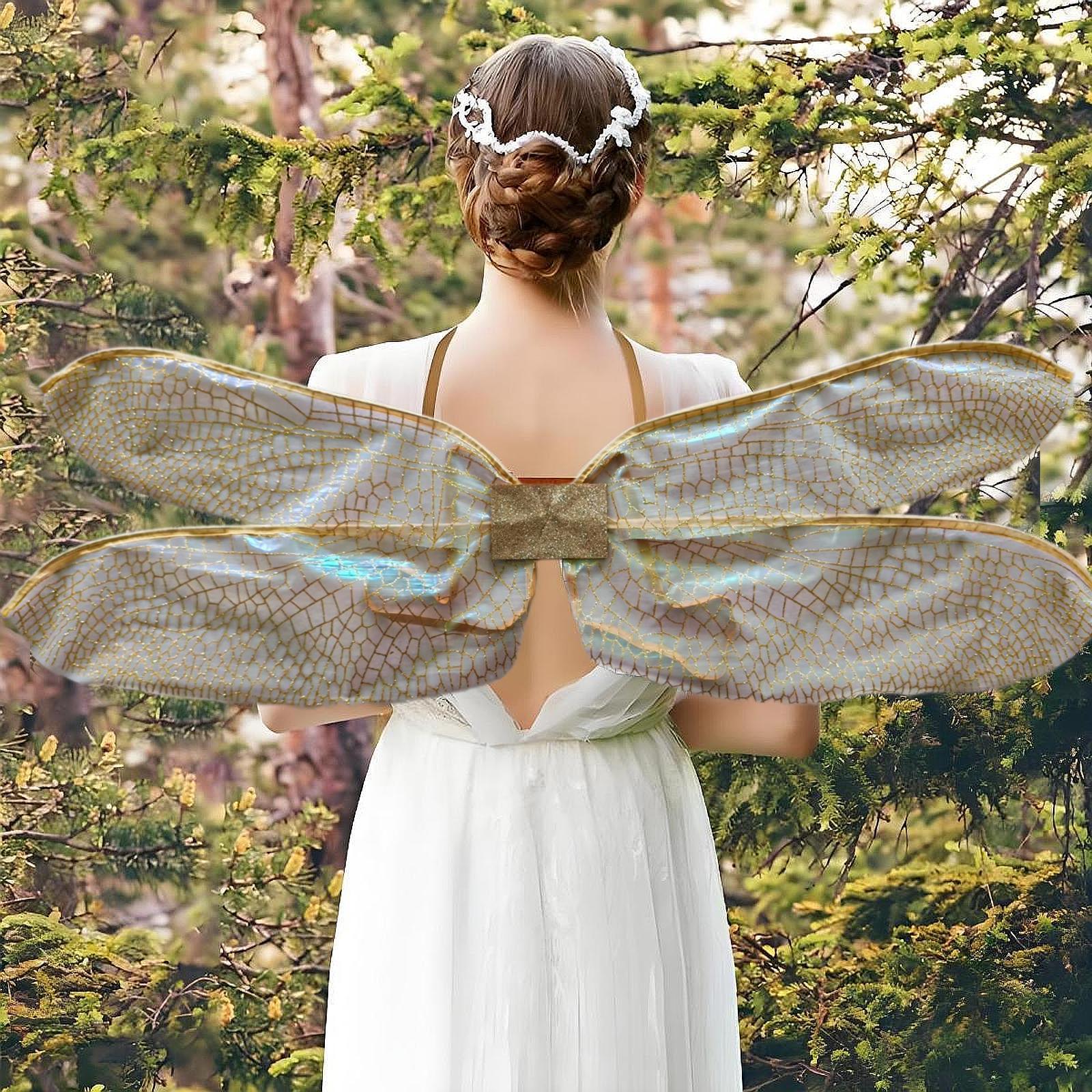 Fairy Dragonfly Wings for Kids - Anime Cosplay Photo incelemesi ve fiyatı