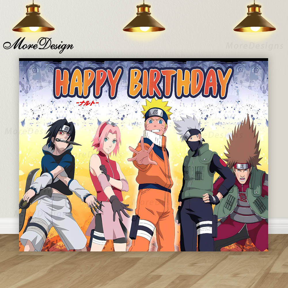 Naruto Photo Backdrop Kids 1st - Anime Cosplay Photo incelemesi ve fiyatı