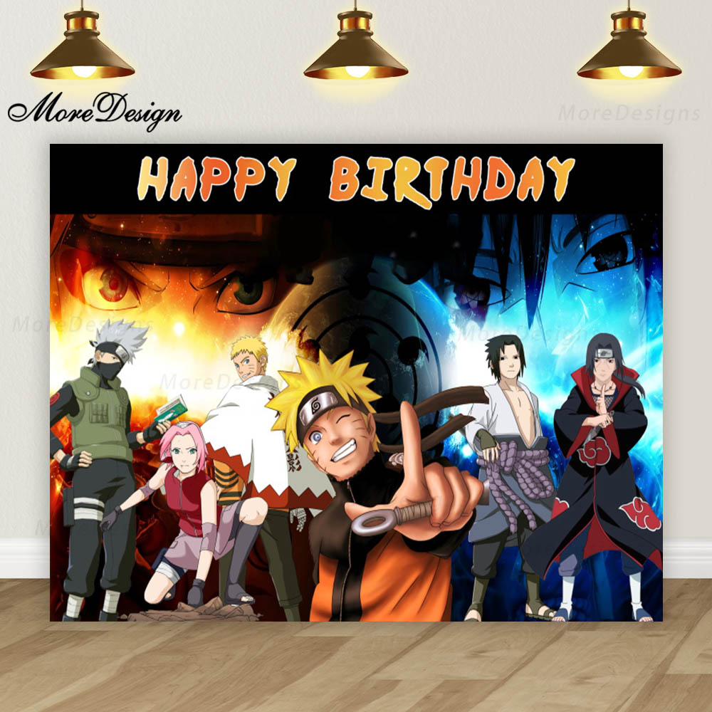 Naruto Photo Backdrop Kids 1st - Anime Cosplay Photo incelemesi ve fiyatı