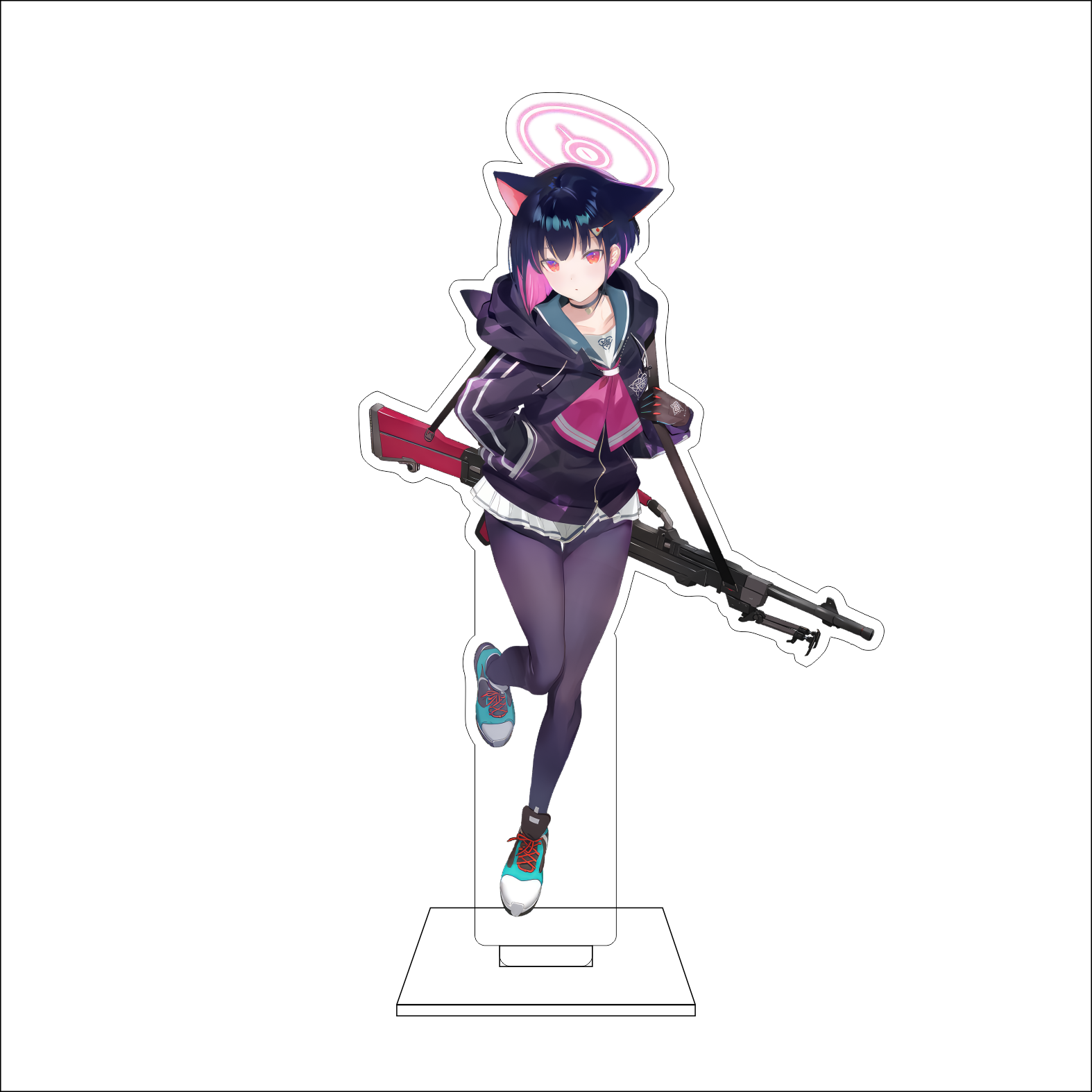 16CM Anime Blue Archive Cospla - Anime Cosplay Roleplay incelemesi ve fiyatı