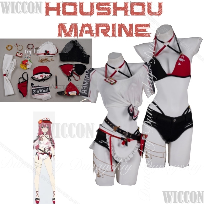 Hololive Gamers Virtual Anchor - Anime Marin Cosplay incelemesi ve fiyatı