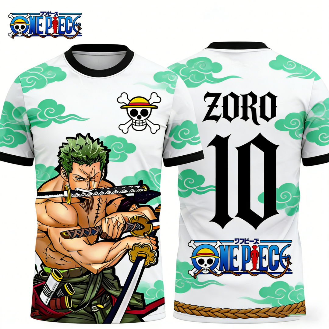 One Piece's Zoro Graphic T-shi - Cosplay Anime Zoro incelemesi ve fiyatı