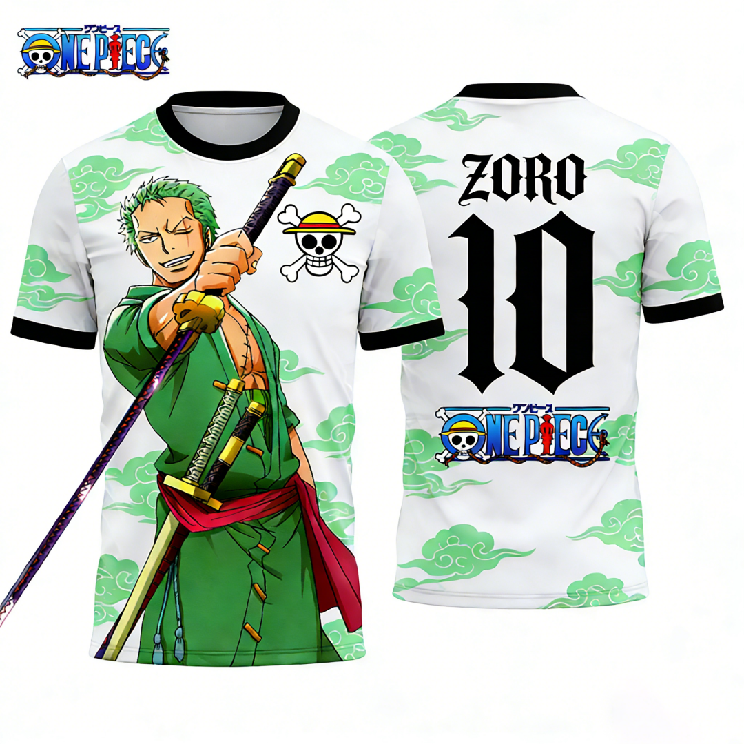One Piece's Zoro Graphic T-shi - Cosplay Anime Zoro incelemesi ve fiyatı