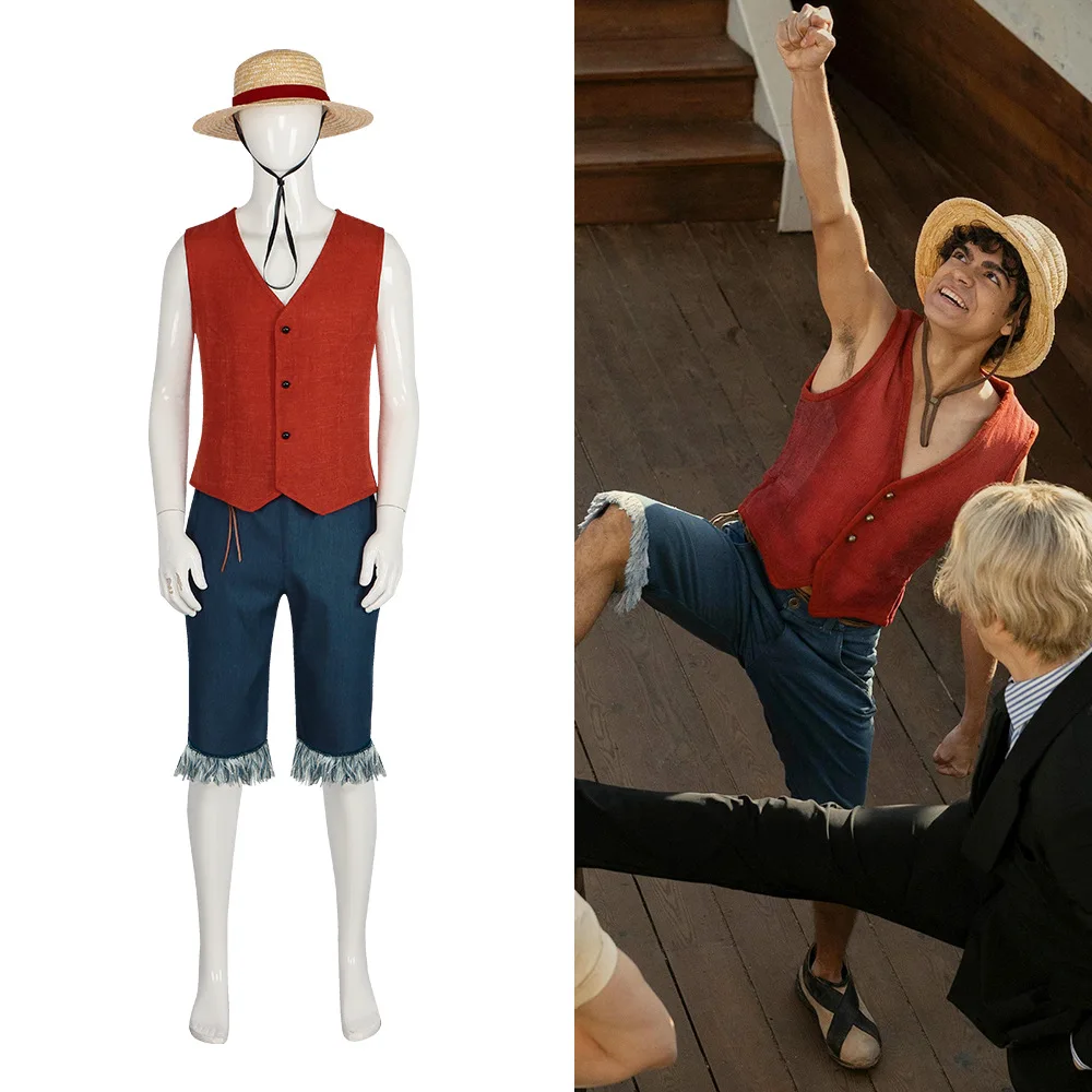Real-life Version Of Luffy Cos - Anime Cosplay Real Life incelemesi ve fiyatı
