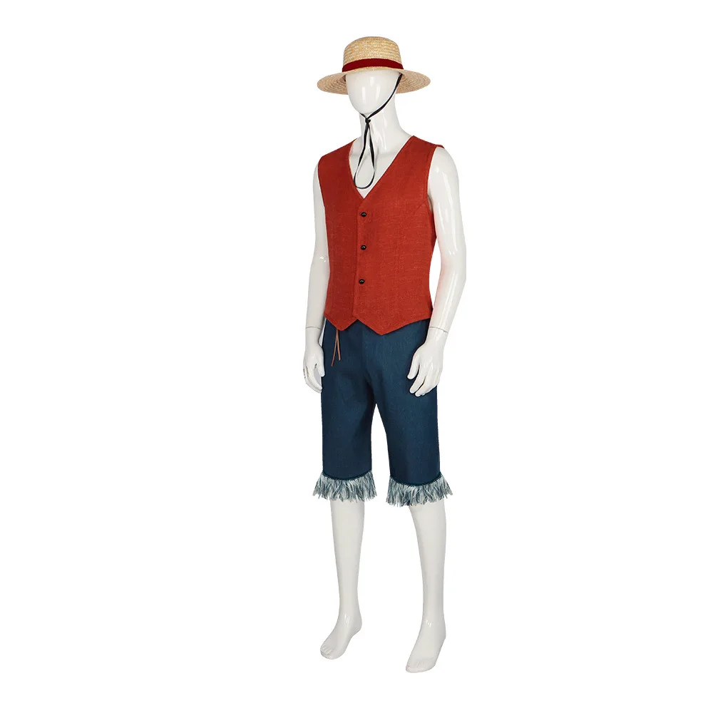 Real-life Version Of Luffy Cos - Anime Cosplay Real Life incelemesi ve fiyatı