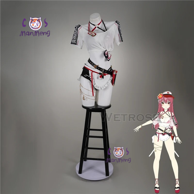 Anime Hololive Vtuber Houshou  - Anime Marin Cosplay incelemesi ve fiyatı