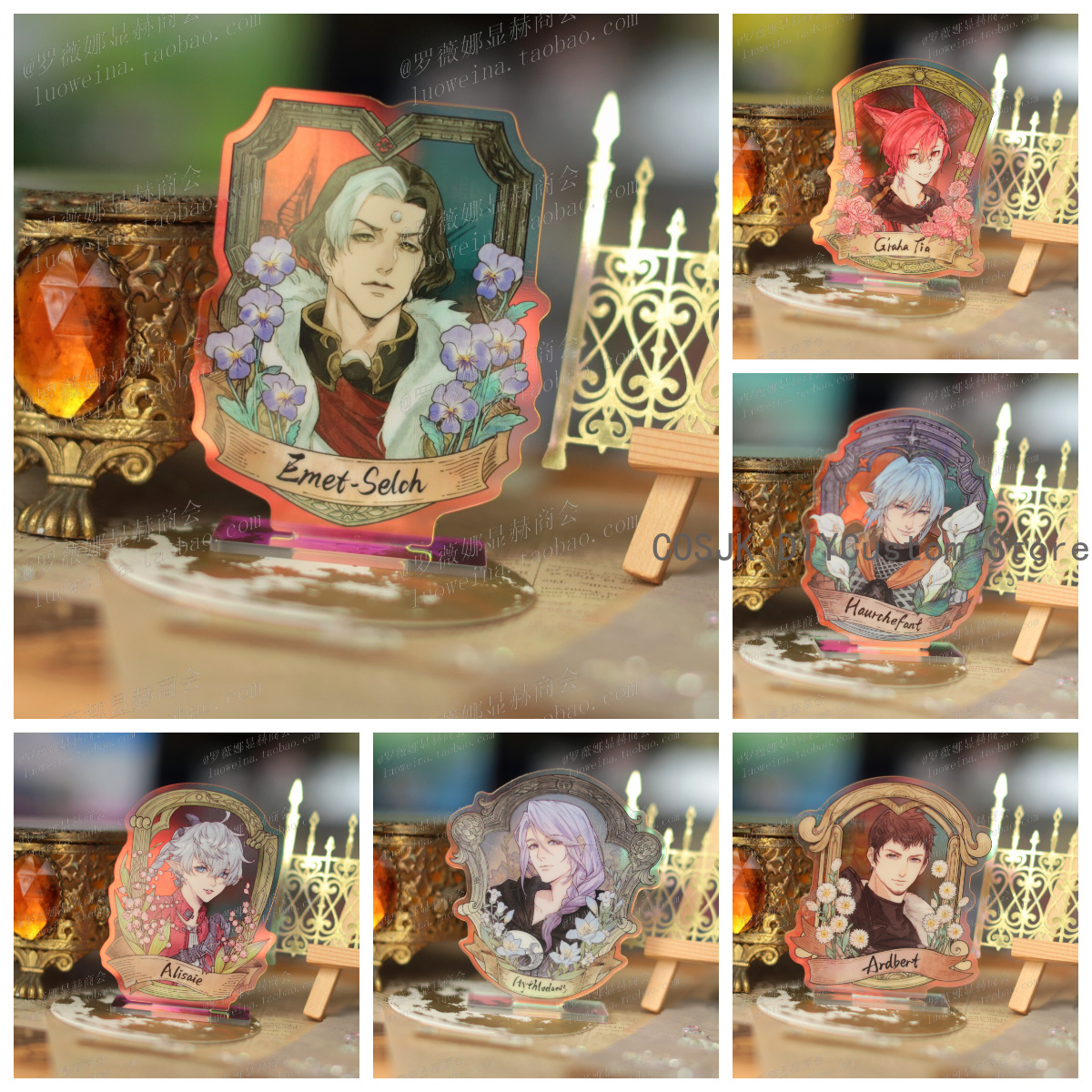 Game G'raha Tia‌ Crystal Exarc - Zenos Anime Cosplay incelemesi ve fiyatı