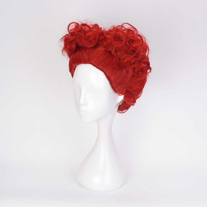 Alice Red Queen Cosplay Wig Qu - Anime Cosplay With Red Hair incelemesi ve fiyatı
