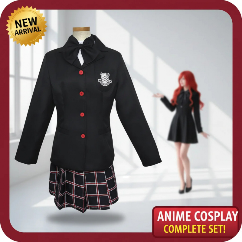 ▶❤Persona 5 Kasumi Yoshizawa C - Anime Cosplay With Red Hair incelemesi ve fiyatı