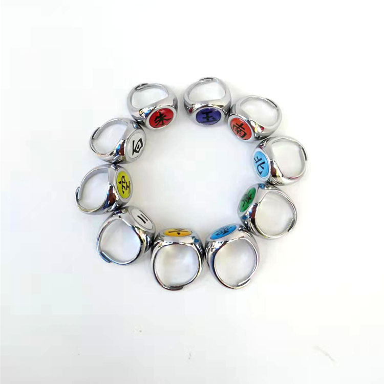 Hot Anime Accessories Ring Aka - Anime Cosplay Naruto incelemesi ve fiyatı