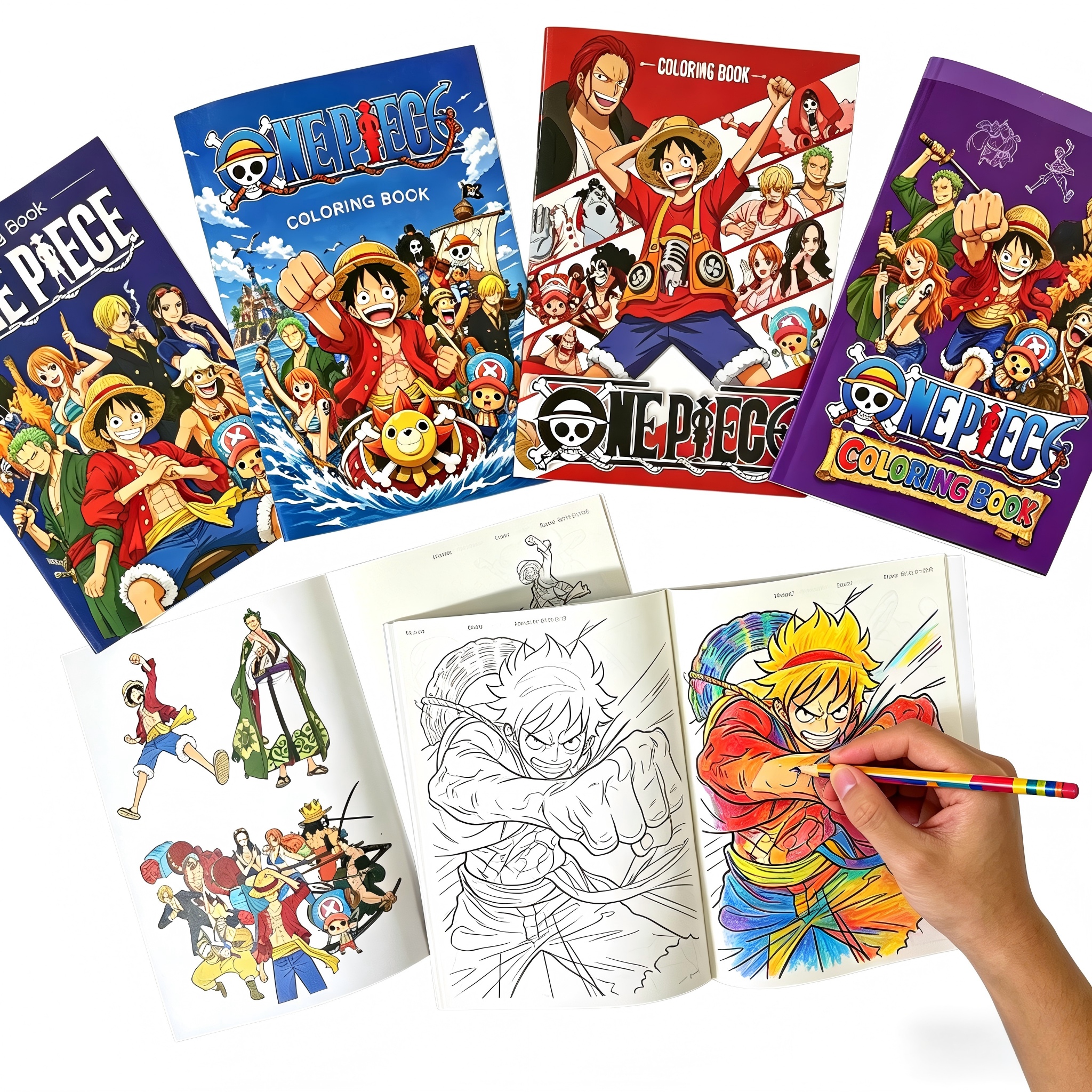 Anime One Piece Coloring Book  - Cosplay Anime Zoro incelemesi ve fiyatı
