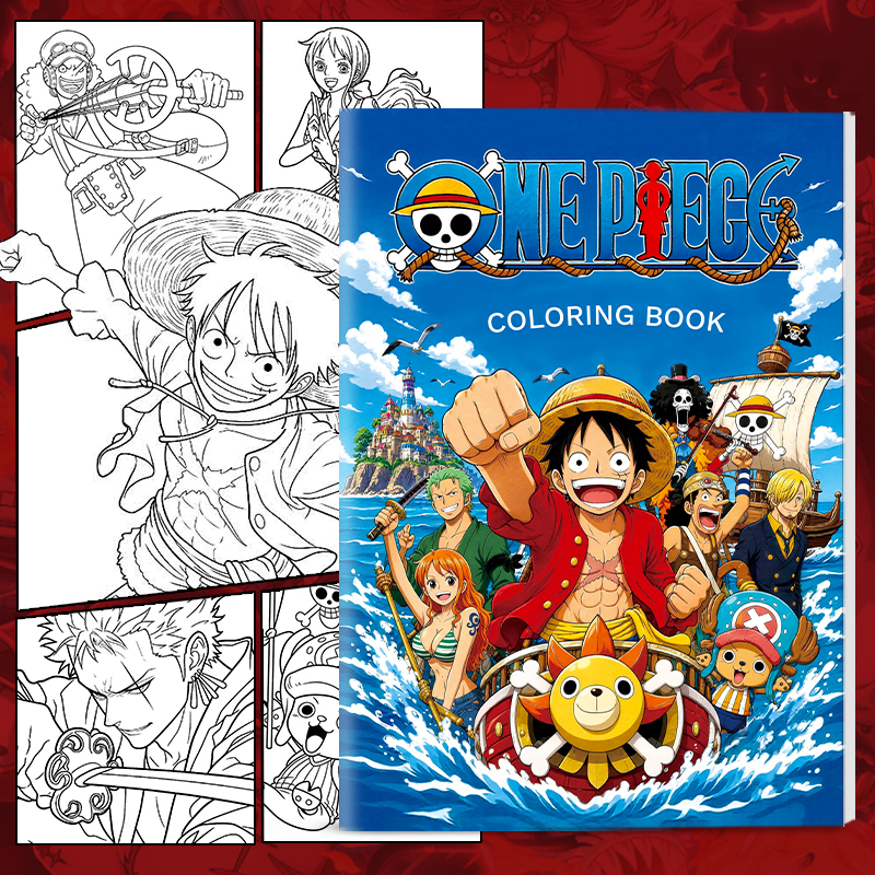 Anime One Piece Coloring Book  - Cosplay Anime Zoro incelemesi ve fiyatı