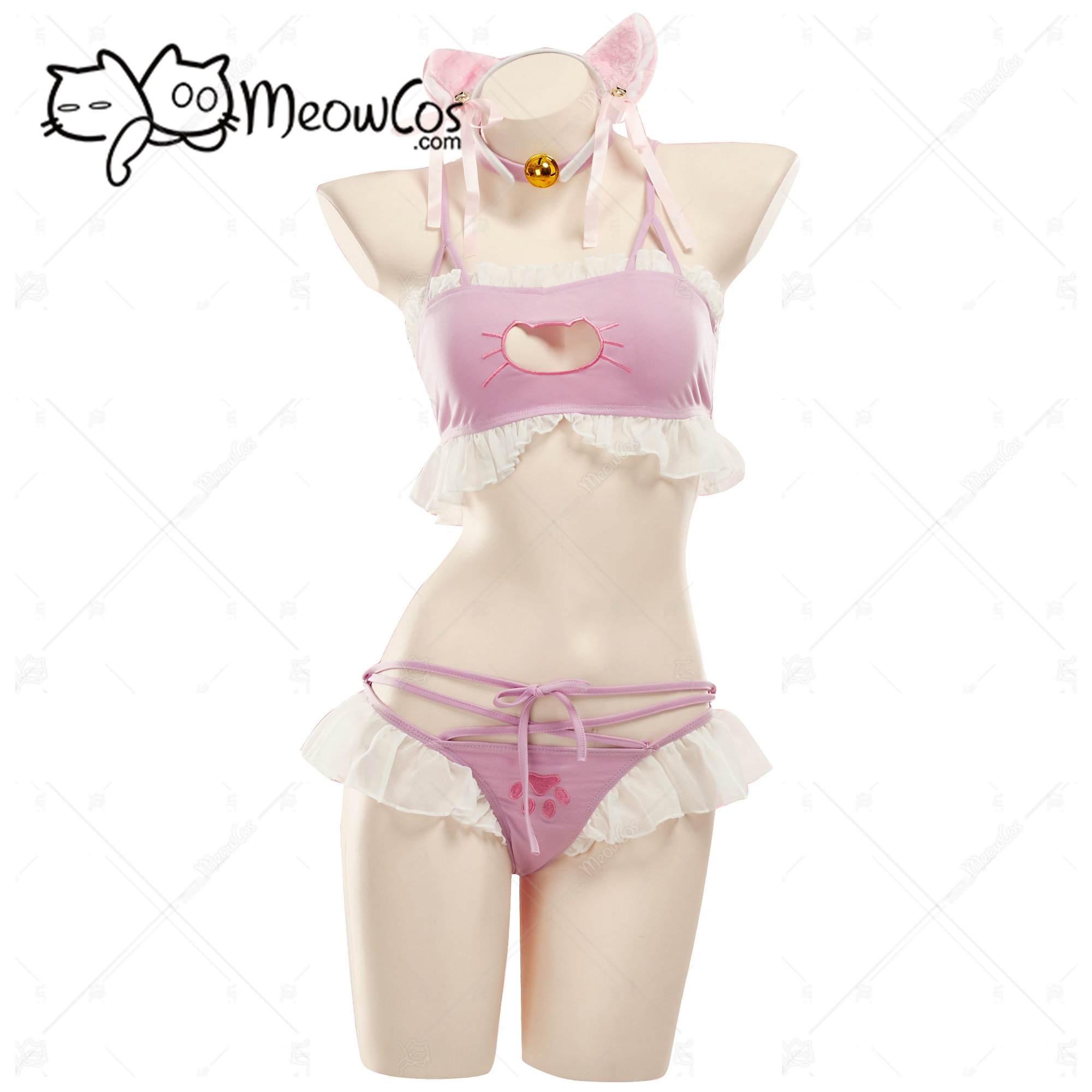 Meowcos Cat Girl Ruffled Style - Anime Cosplay Com incelemesi ve fiyatı