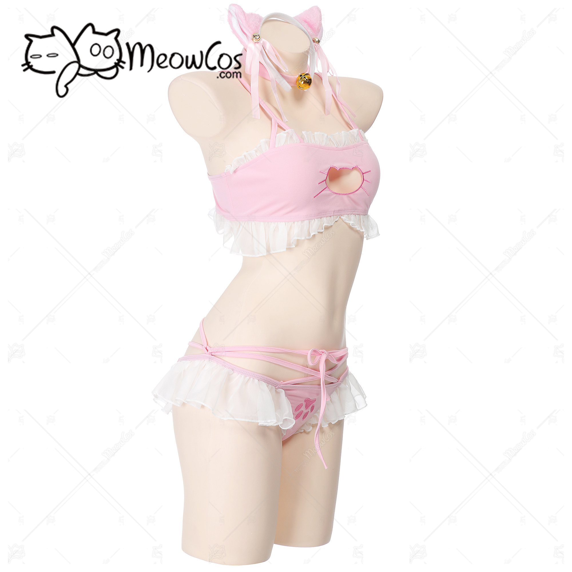 Meowcos Cat Girl Ruffled Style - Anime Cosplay Com incelemesi ve fiyatı