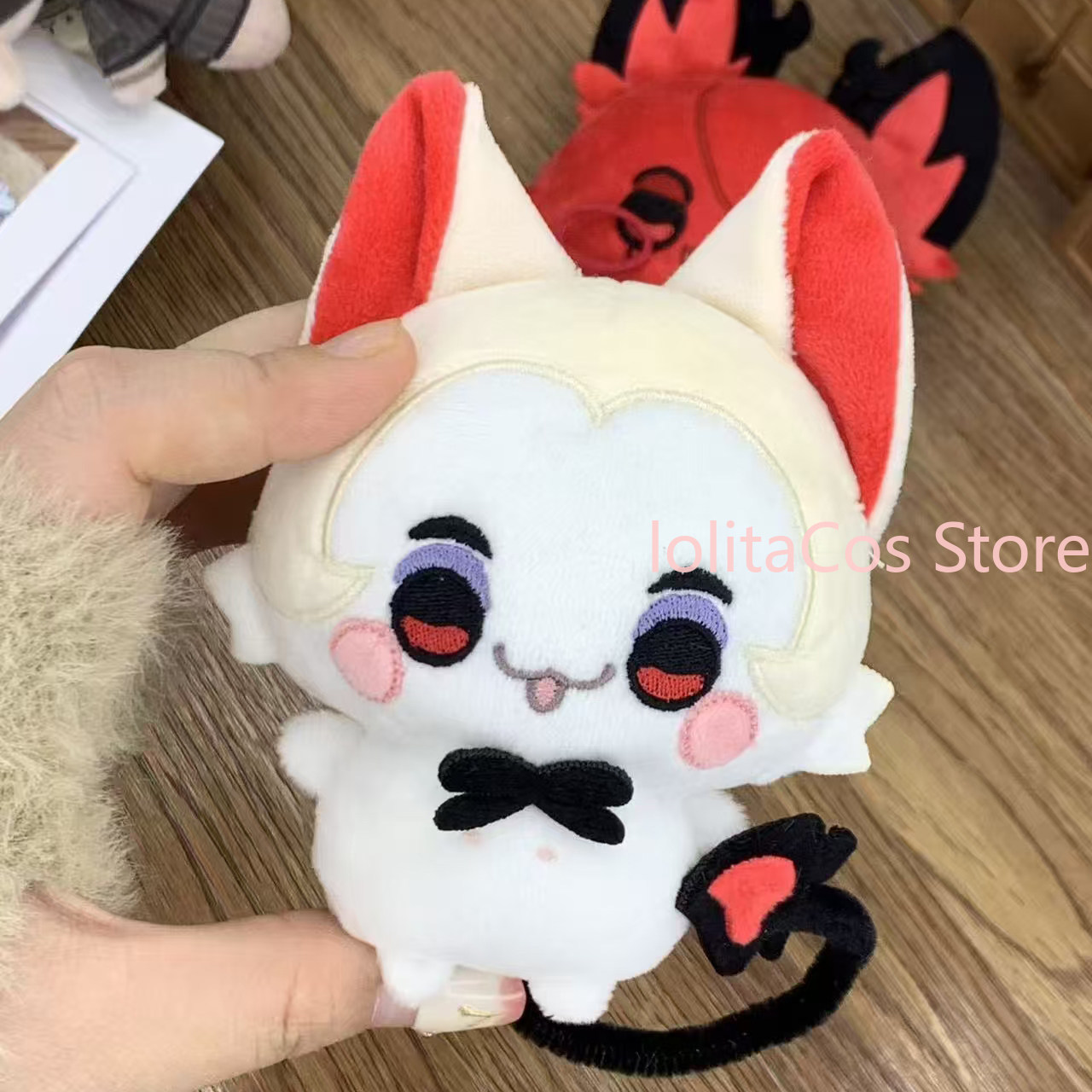 10cm New Hazbin Hotel Alastor  - Anime Cosplay Kawaii incelemesi ve fiyatı