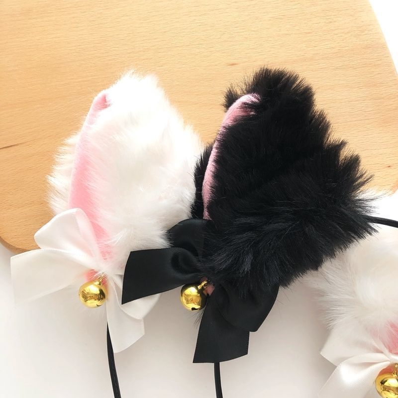1/2PCS Plush Cat Ears Headband - Anime Cosplay Photo incelemesi ve fiyatı