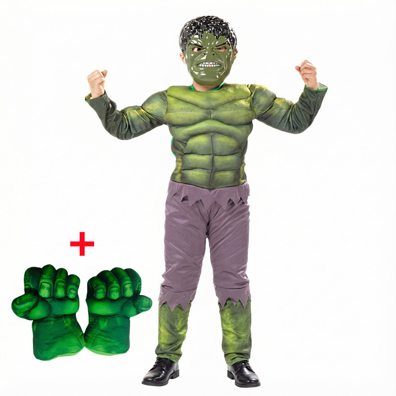 Boys Girls Hulk Costume Superh - Anime Cosplay Roleplay incelemesi ve fiyatı