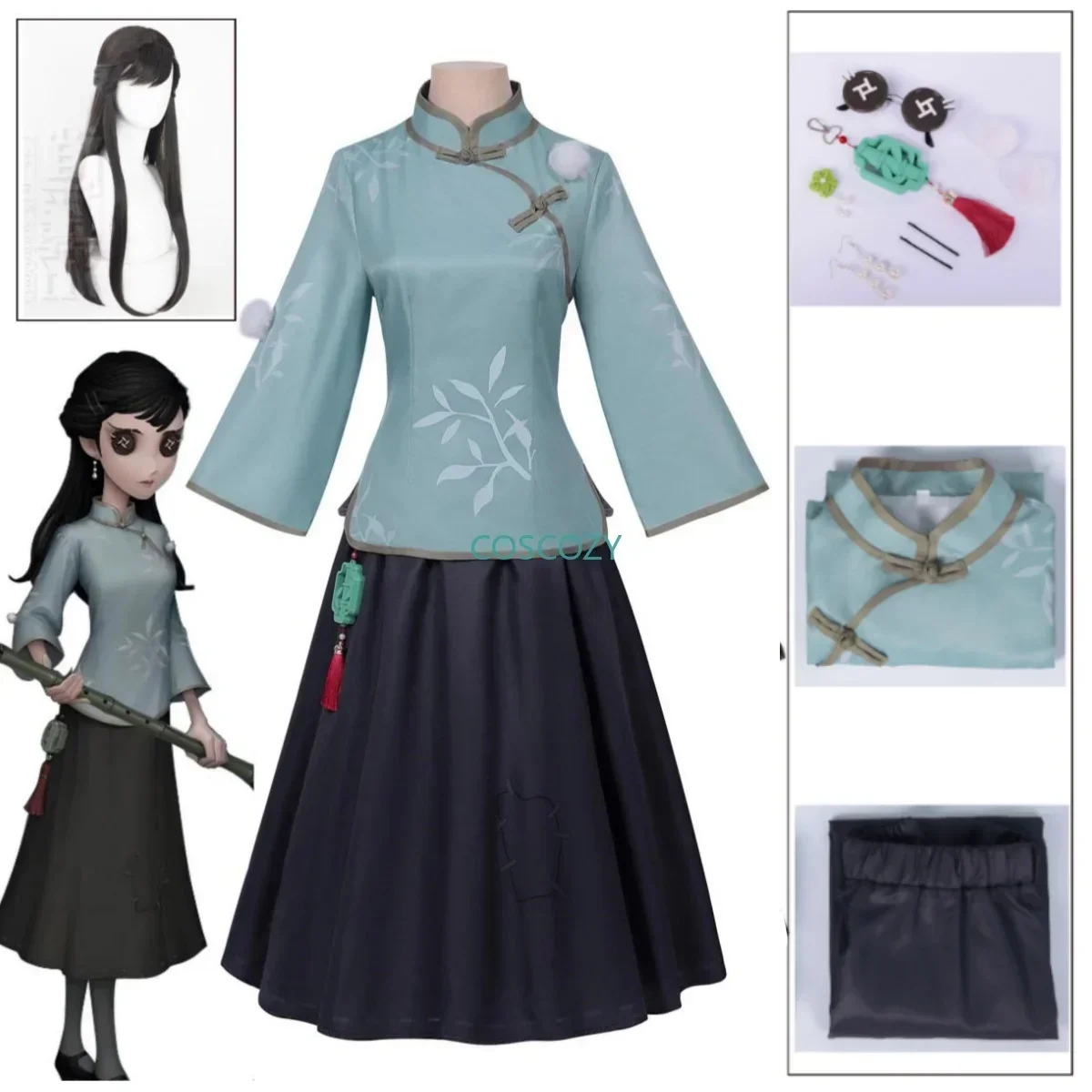 Game Identity ⅤQi Shiyi Cospla - Anime Cosplay Event 2025 incelemesi ve fiyatı
