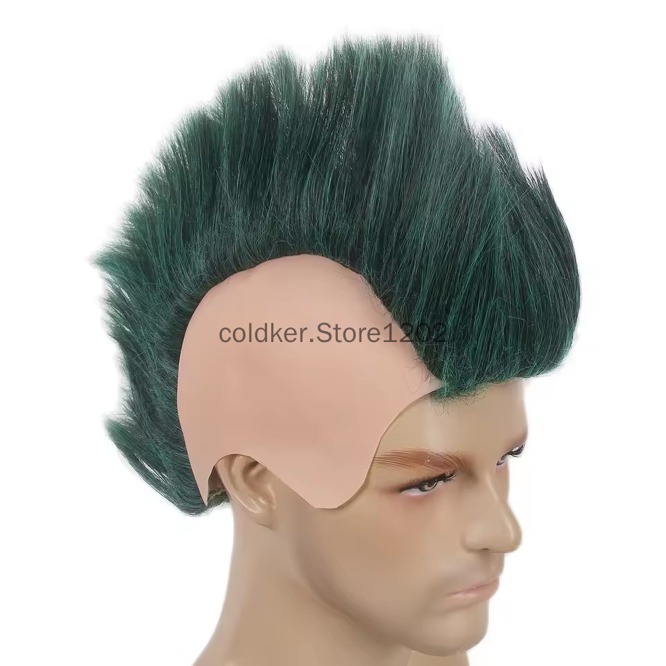 Men's Punk Mohawk Spiky Wig Re - Anime Cosplay With Red Hair incelemesi ve fiyatı
