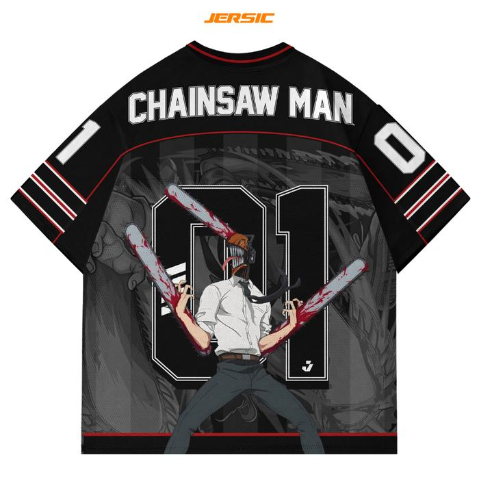 01 Jersey Chainsaw Man Y2k Kor - Cosplay Korean Anime incelemesi ve fiyatı
