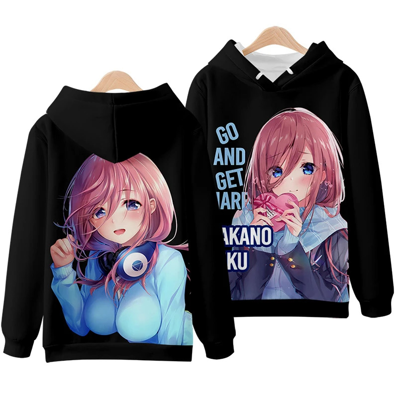 vivi 2025 3D Hoodies The Quint - Quintuplets Anime Cosplay incelemesi ve fiyatı