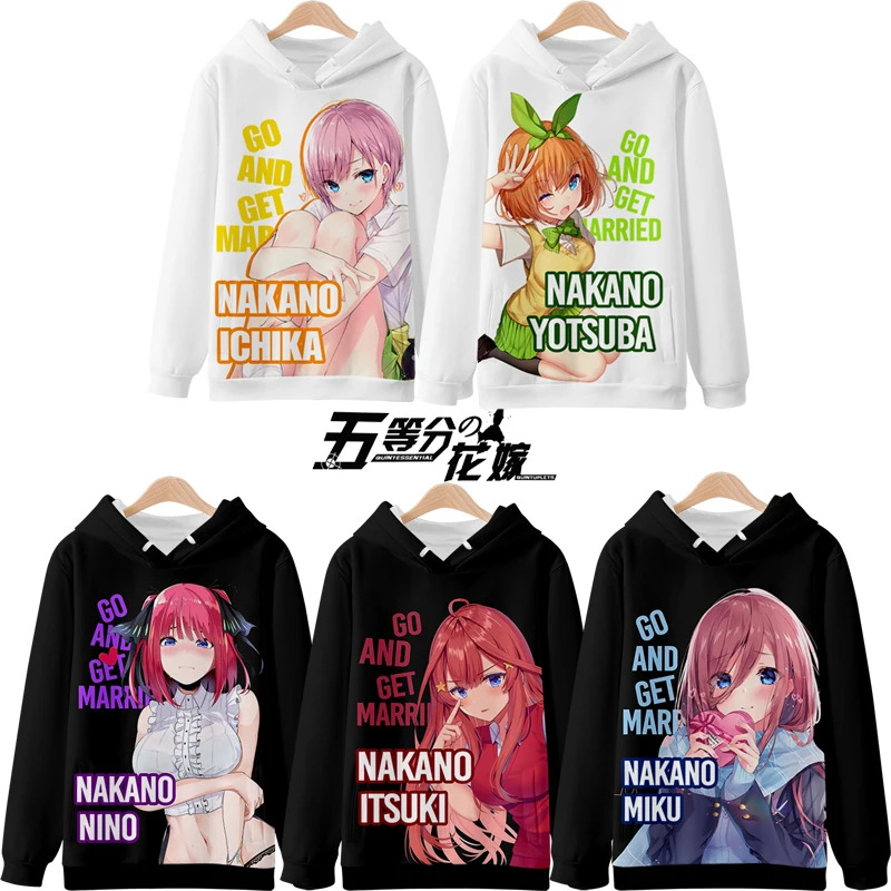 vivi 2025 3D Hoodies The Quint - Quintuplets Anime Cosplay incelemesi ve fiyatı