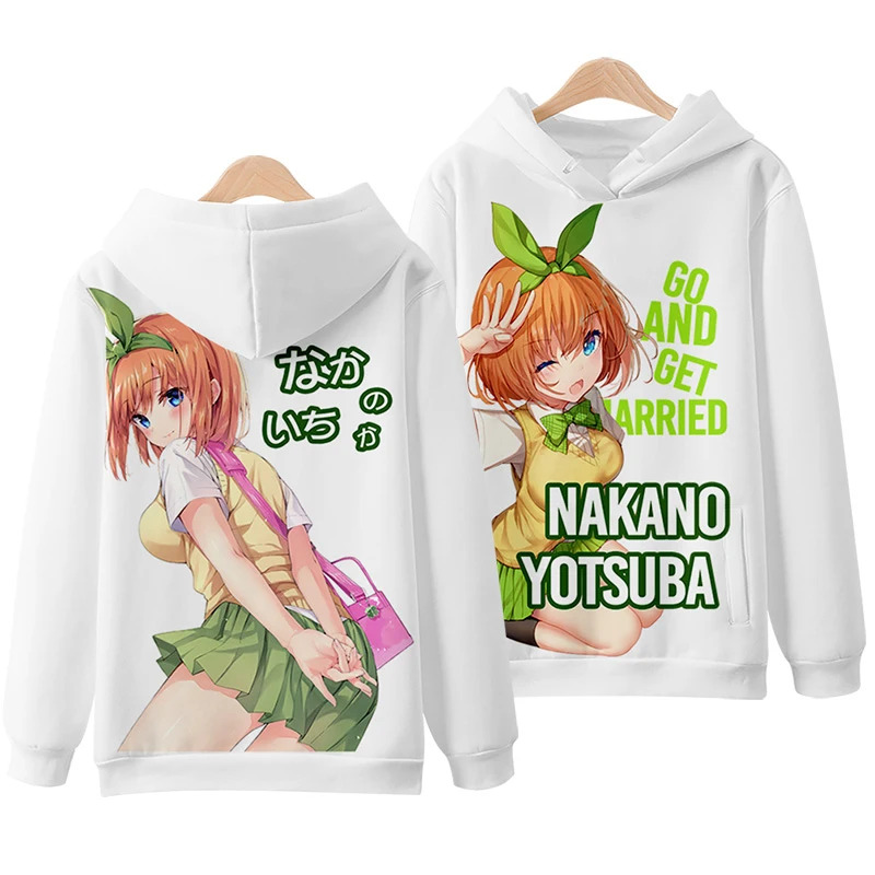 vivi 2025 3D Hoodies The Quint - Quintuplets Anime Cosplay incelemesi ve fiyatı
