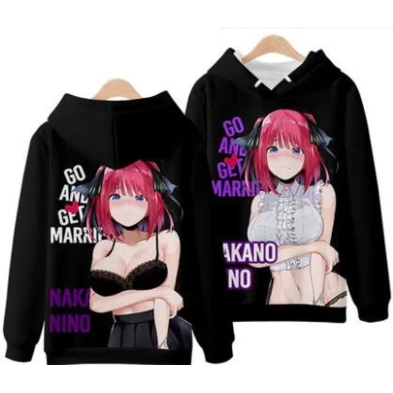 vivi 2025 3D Hoodies The Quint - Quintuplets Anime Cosplay incelemesi ve fiyatı