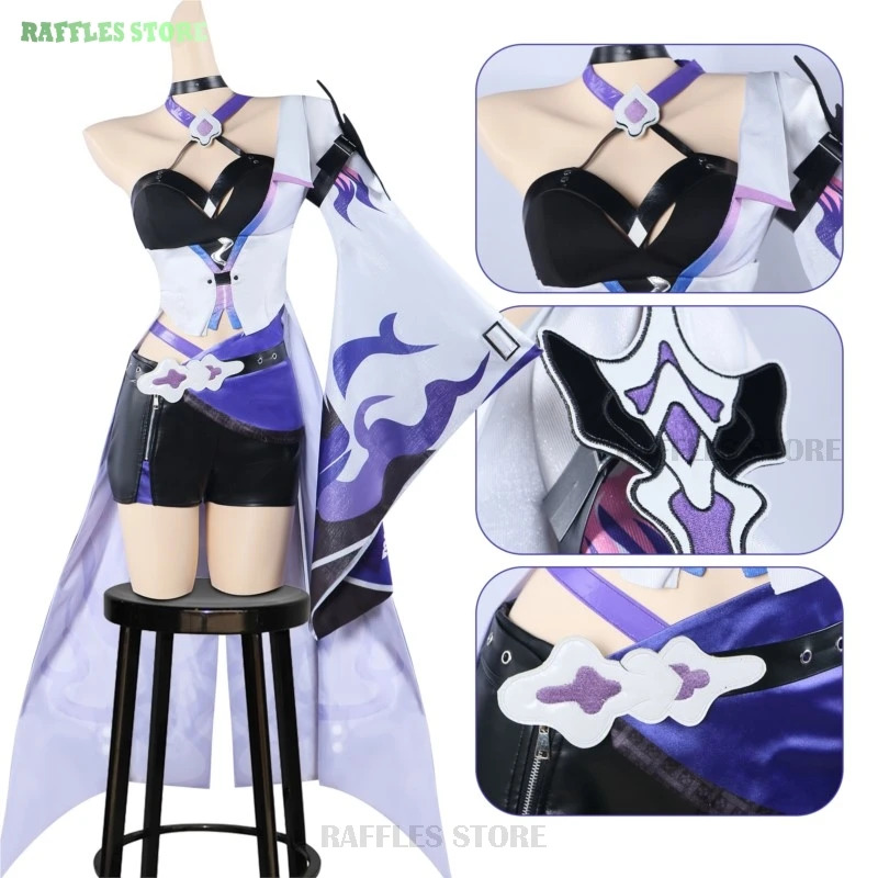 2025 Acheron Costume Wig Game  - Anime Cosplay Event 2025 incelemesi ve fiyatı