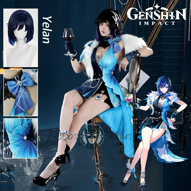 Genshin Impact Yelan Cosplay C - Anime Cosplay Party incelemesi ve fiyatı