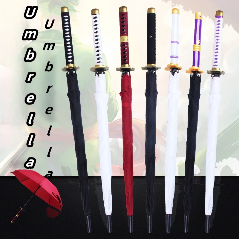 Roronoa Zoro Katana Umbrella C - Anime Cosplay Real Life incelemesi ve fiyatı