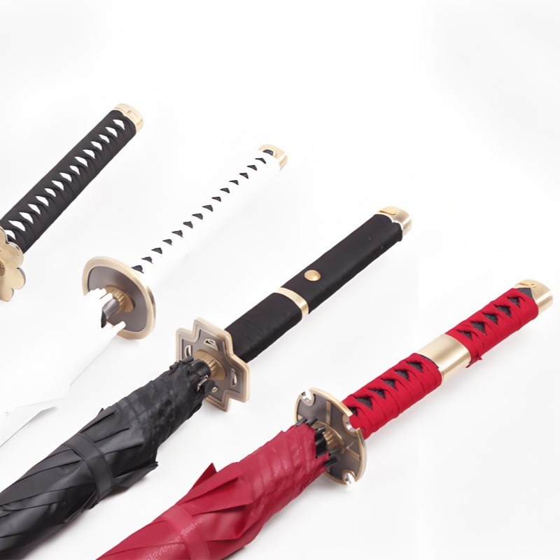 Roronoa Zoro Katana Umbrella C - Anime Cosplay Real Life incelemesi ve fiyatı