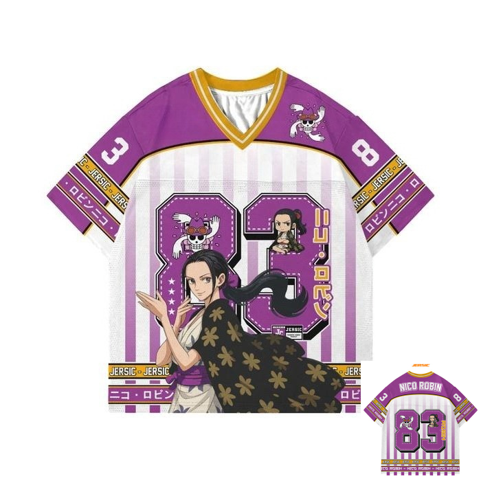 83 Jersey One Piece Nico Robin - Cosplay Korean Anime incelemesi ve fiyatı
