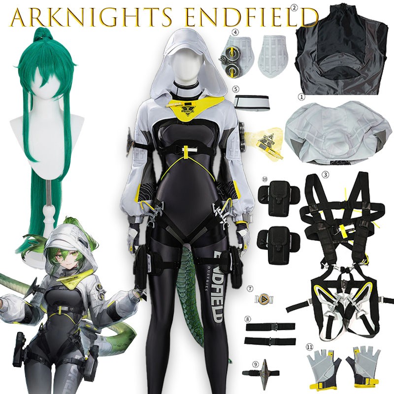 Arknights Endfield fluorite Co - Anime Cosplay Outfits Female incelemesi ve fiyatı