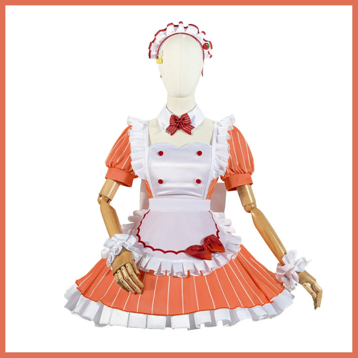 Maid Dress Lolita Skirt Wig Wo - Anime Cosplay Kawaii incelemesi ve fiyatı